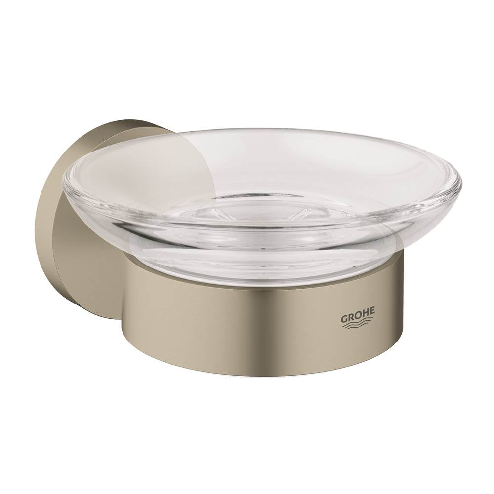 Grohe - Soap Dish with Holder - Brushed Nickel