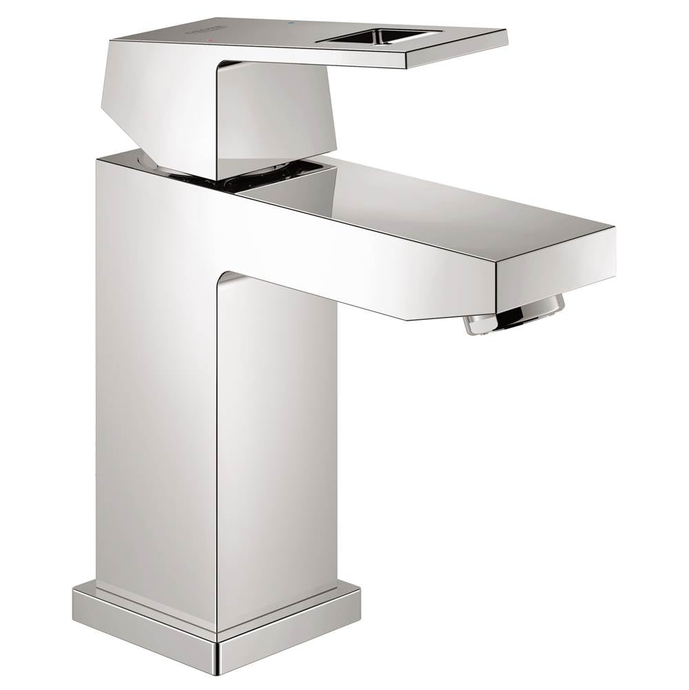 Grohe - Single Hole Single-Handle S-Size Bathroom Faucet 1.2 GPM Less Drain - Chrome