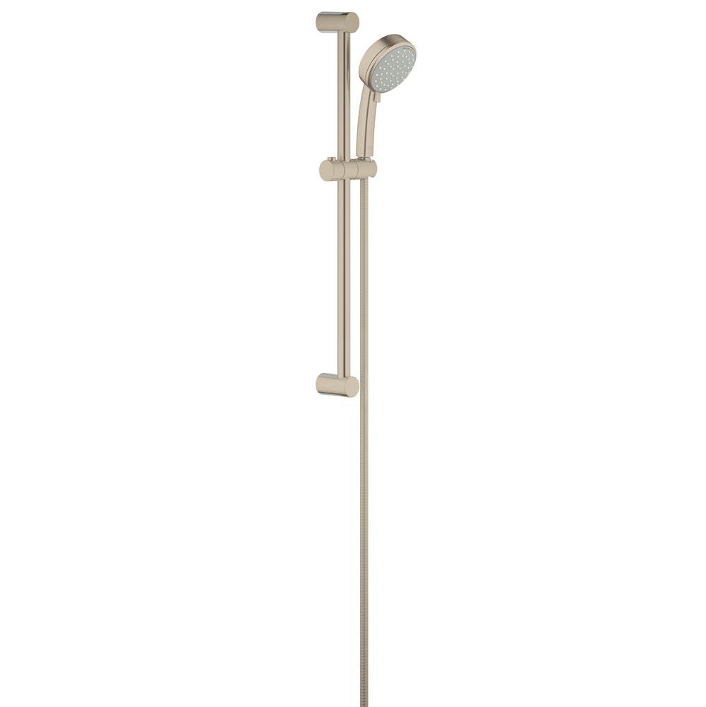 Grohe - 24 Shower Slide Bar Kit - 2 Sprays, 2.0 gpm - Brushed Nickel