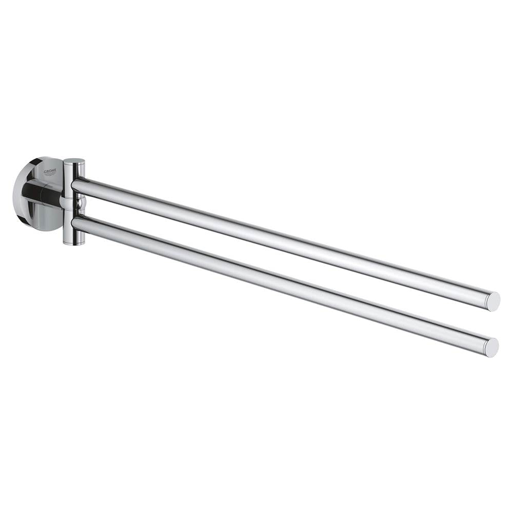 Grohe - 18 Double Towel Bar - Brushed Nickel