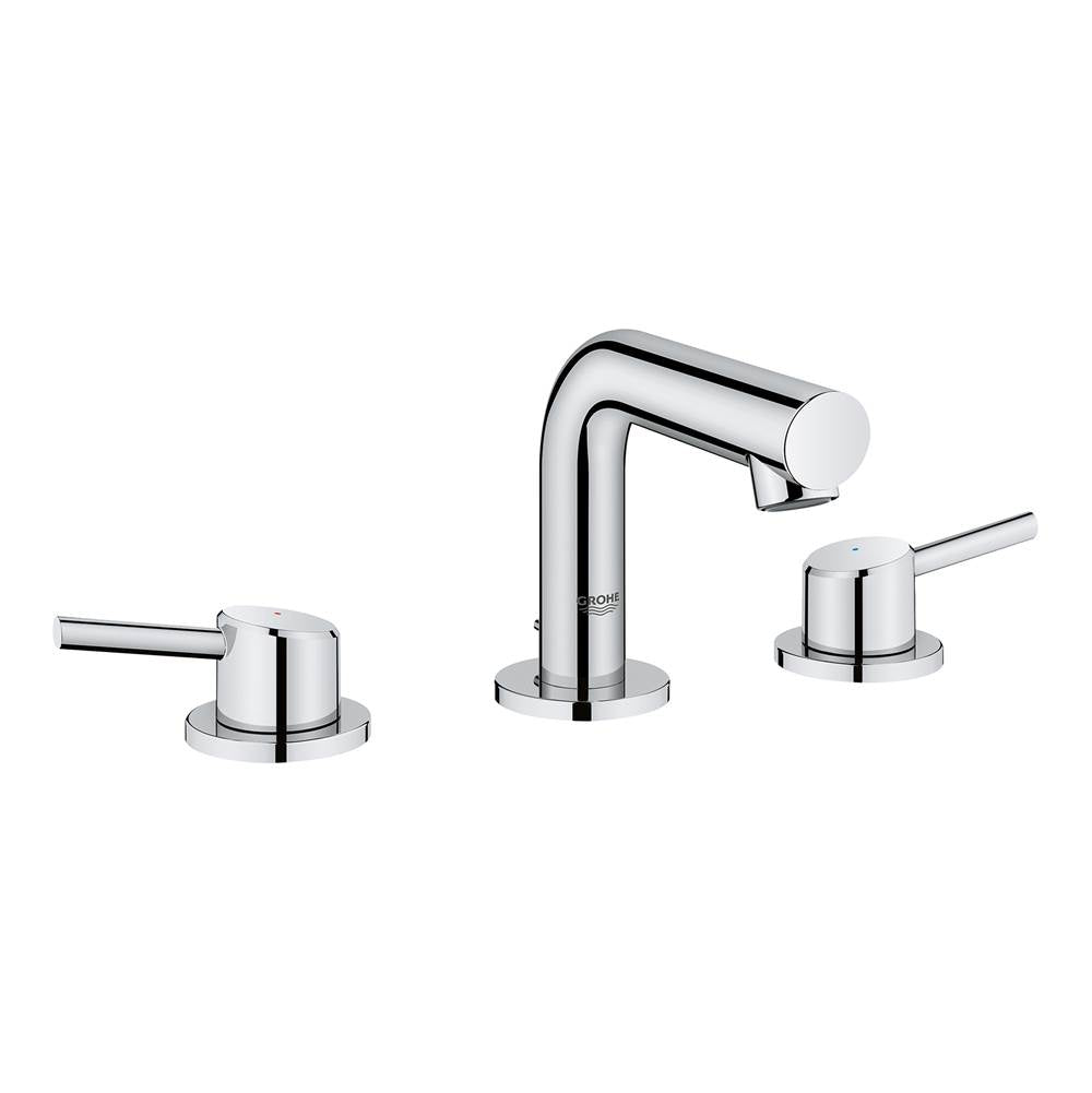 Grohe - 8-inch Widespread 2-Handle S-Size Bathroom Faucet 1.2 GPM - Chrome