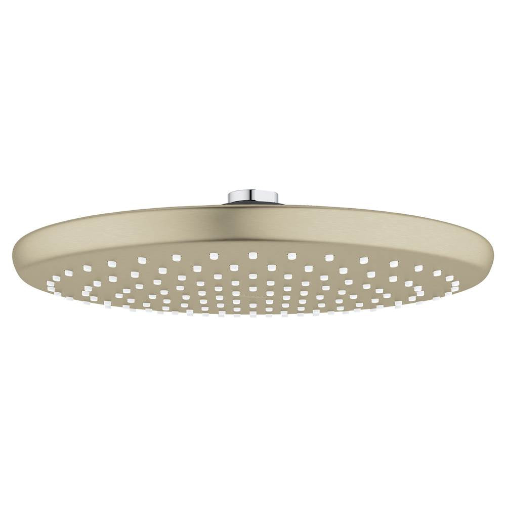 Grohe - 250 Rain Shower Head, 9 7/8 - 1 Spray, 1.75 gpm - Brushed Nickel