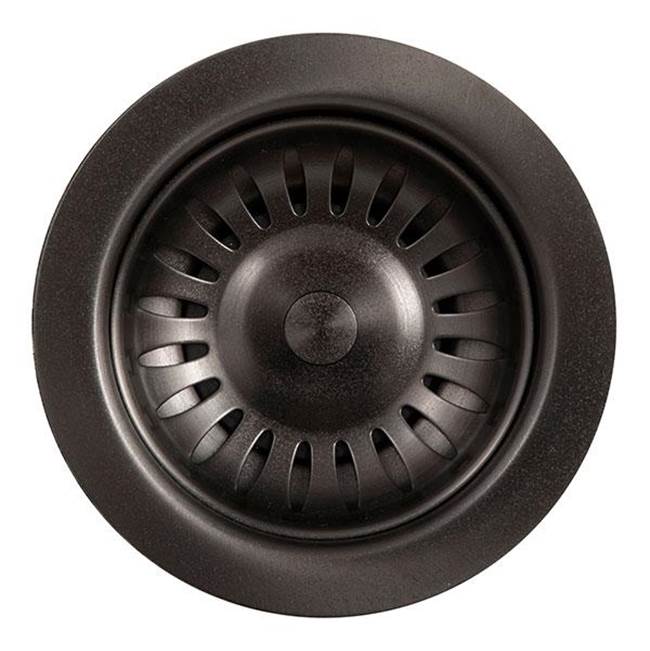 Hamat - 3-1/2'' Black Basket Strainer - PVD Black