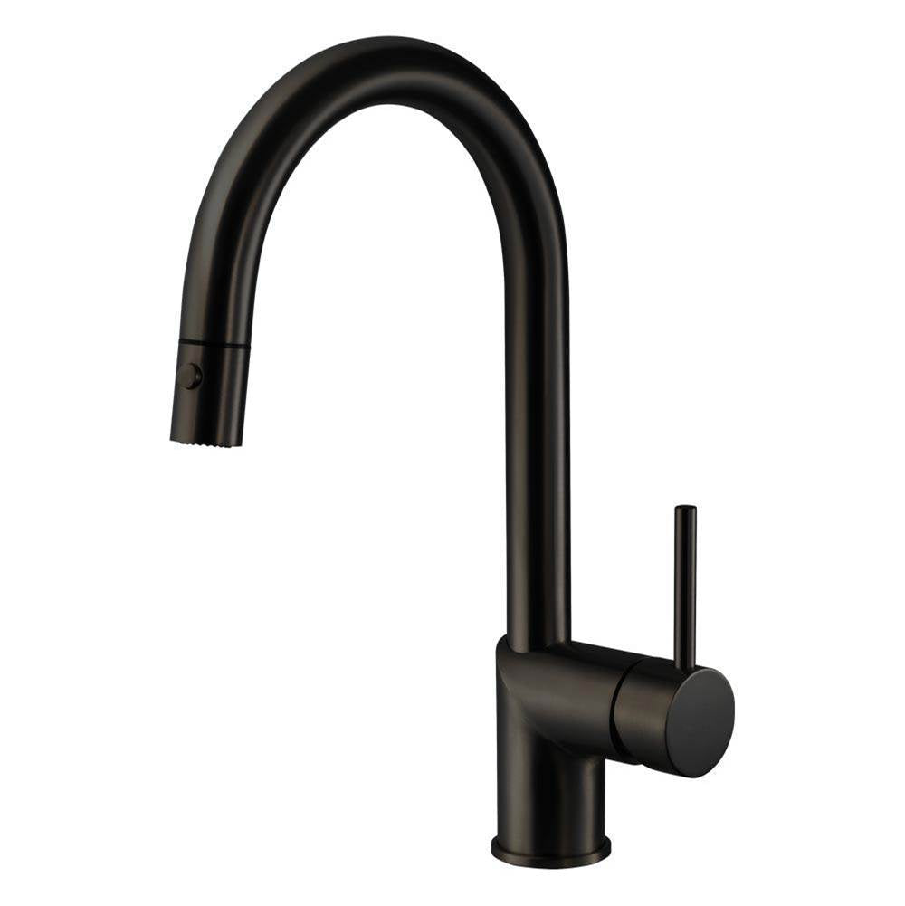 Hamat - Gal Dual Function Pull Down Kitchen Faucet in Oil Rubbed Bronze - Oil Rubbed Bronze