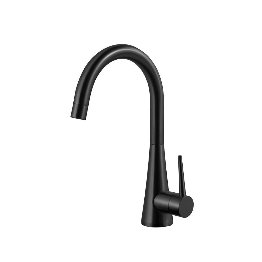 Hamat - Serenity Contemporary Bar Faucet in Matte Black - Matte Black