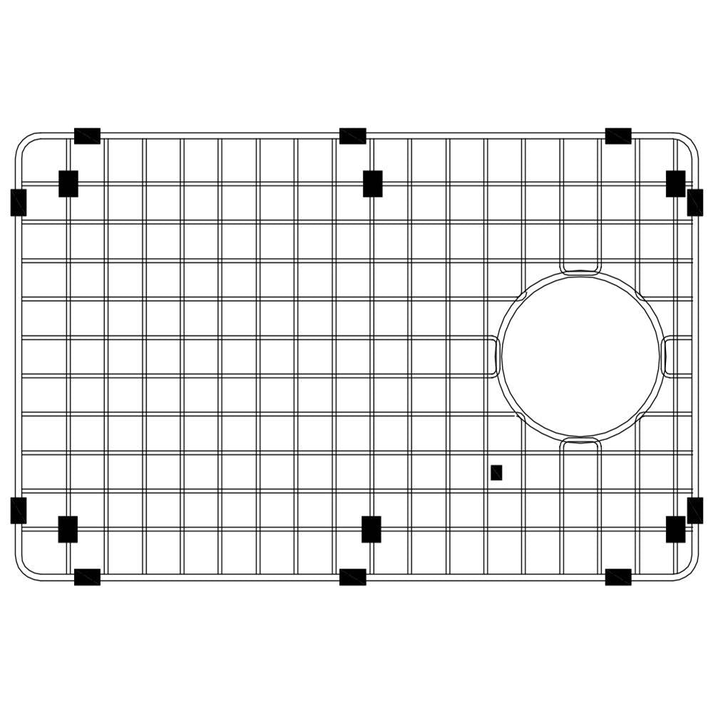 Hamat - 22-1/4'' x 14-13/16'' Wire Grate/Bottom Grid - Stainless Steel