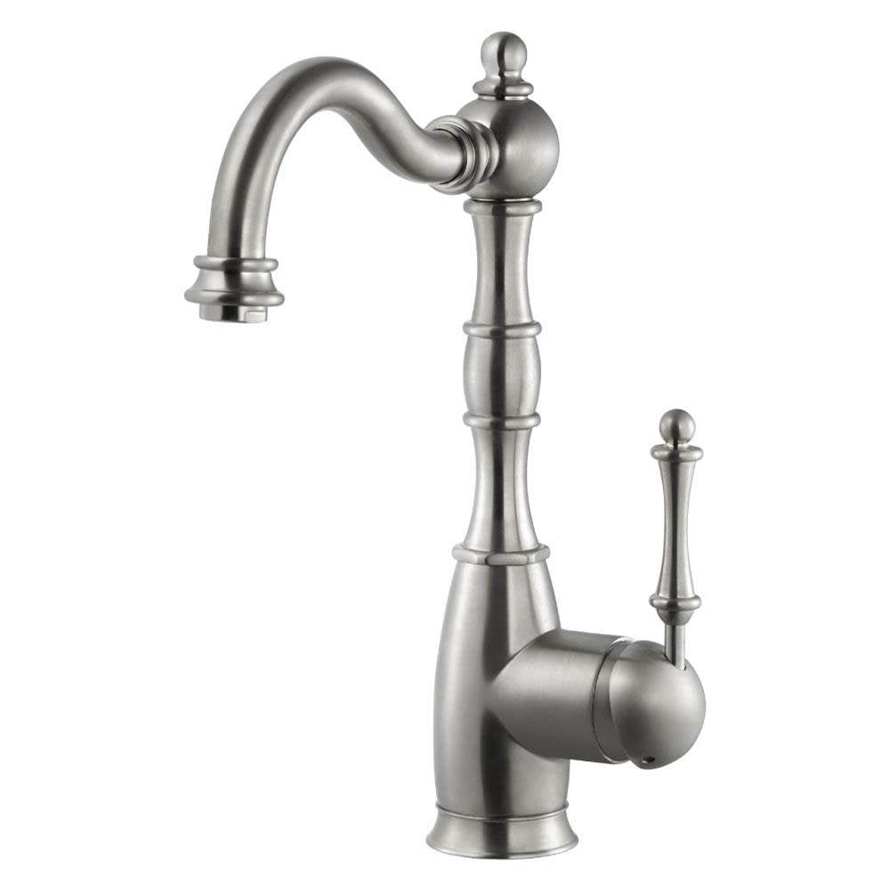 Hamat - Nottingham Traditional Brass Bar Faucet in Brushed Nickel - Brushed Nickel
