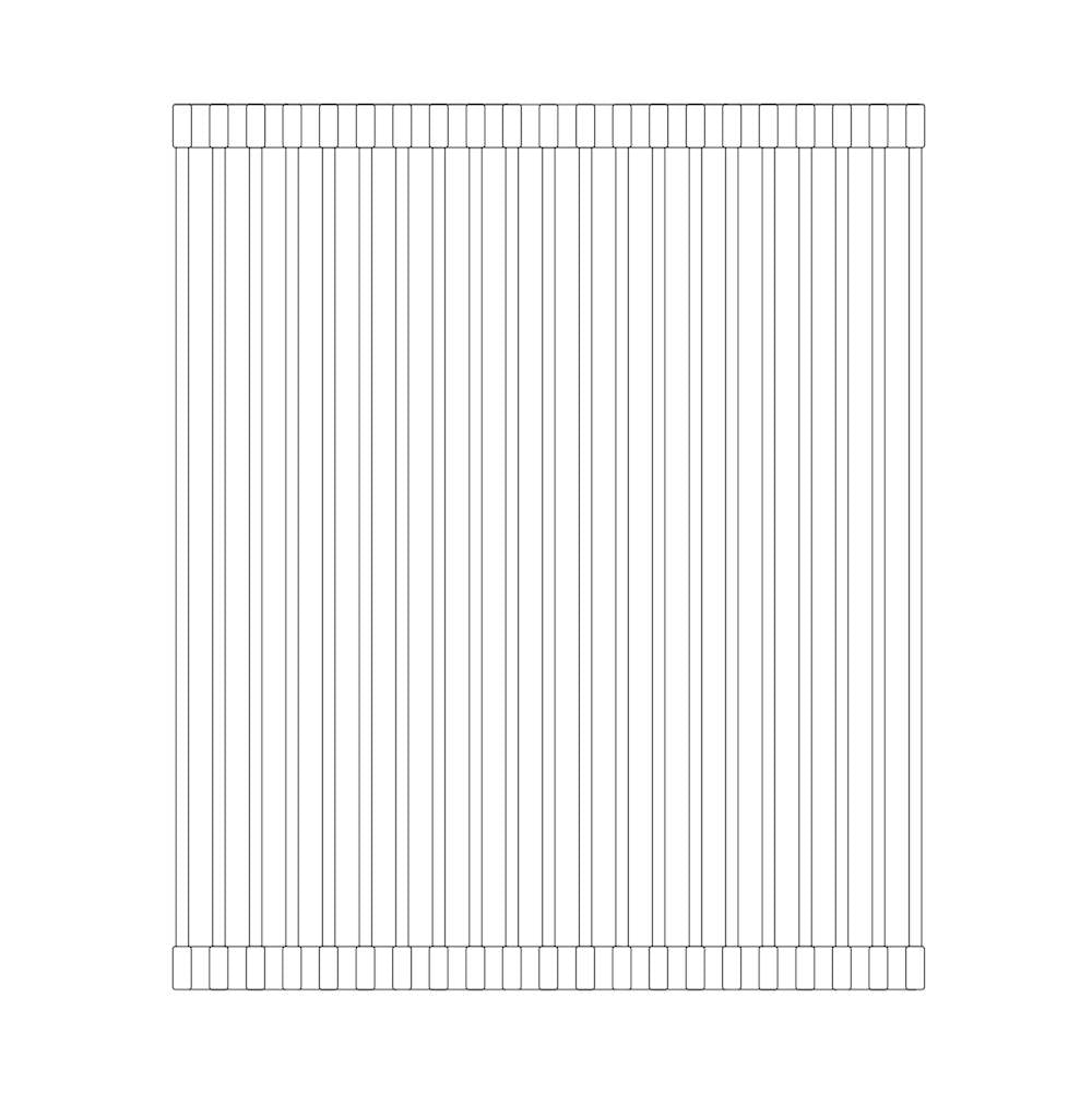 Hamat - Multi-Purpose Roll-Up Mat - Stainless Steel