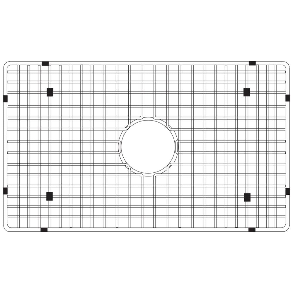 Hamat - 21-7/16'' x 15'' Wire Grate/Bottom Grid - Stainless Steel
