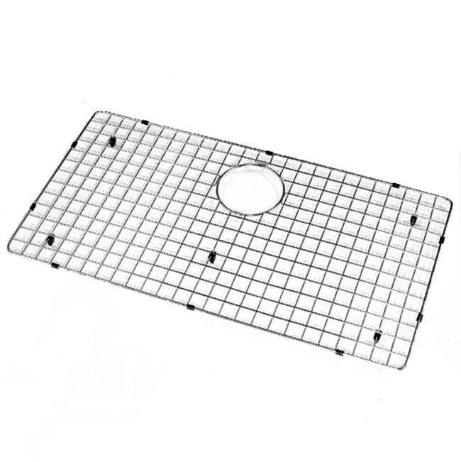 Hamat - 29-1/2'' x 15-5/8'' Wire Grate/Bottom Grid - Stainless Steel