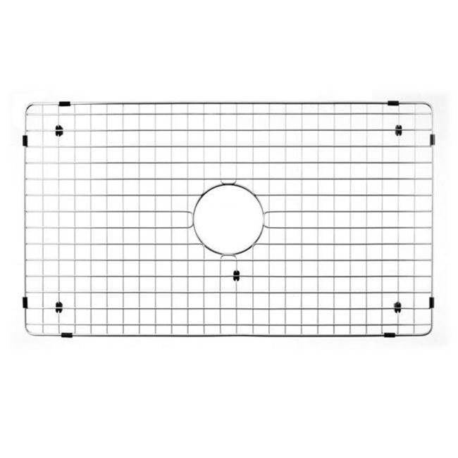 Hamat - 30 3/4'' x 15-1/2'' Wire Grate/Bottom Grid - Stainless Steel