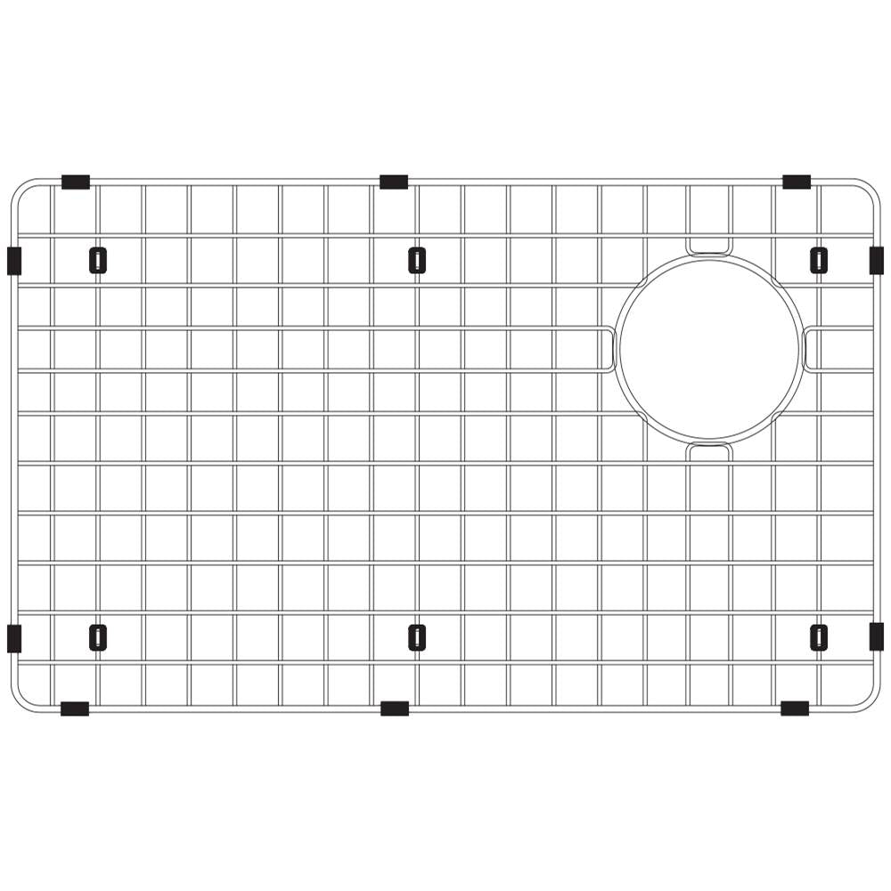 Hamat - 24'' x 14-3/4'' Wire Grate/Bottom Grid - Stainless Steel
