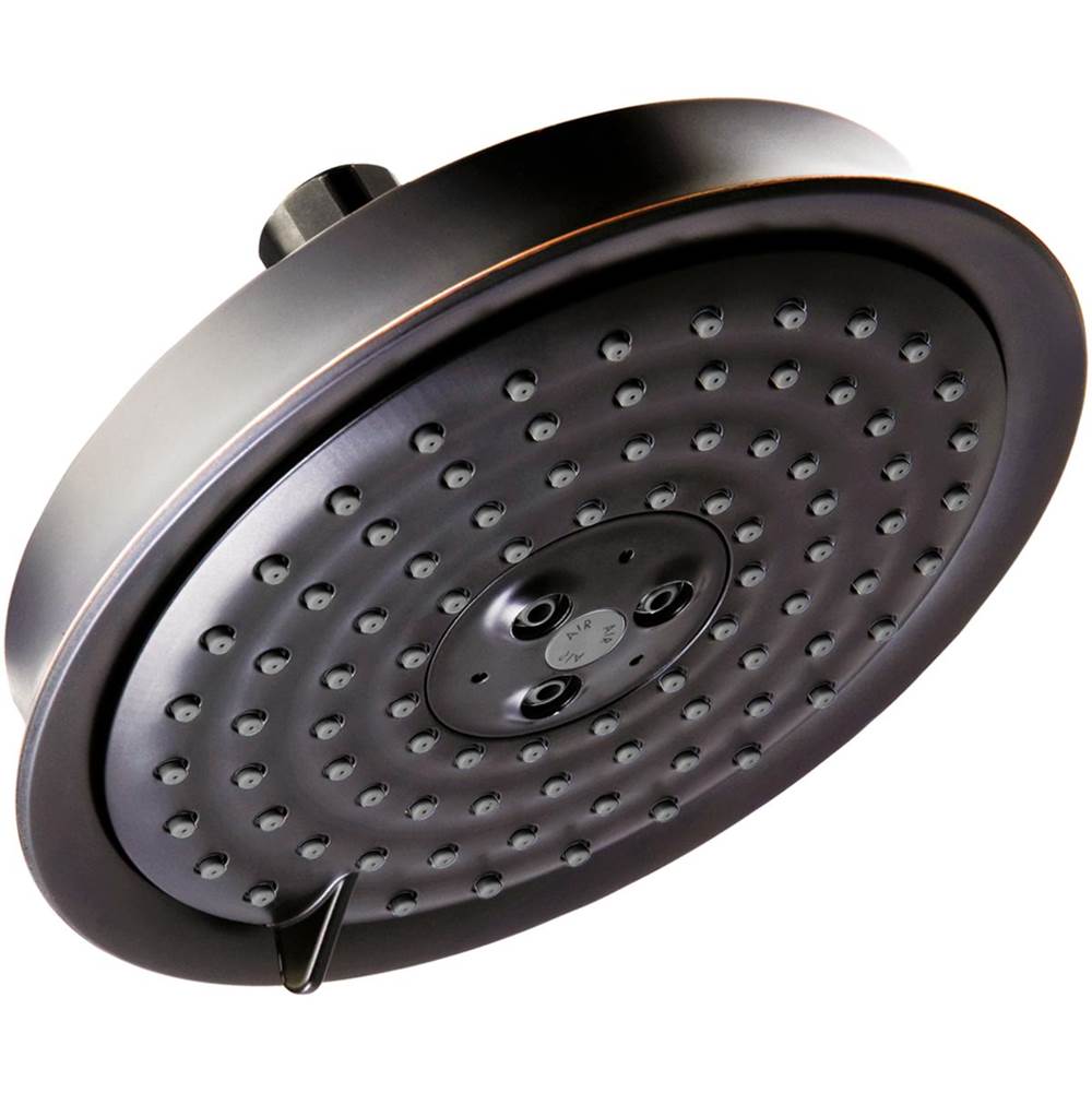 Hansgrohe - Raindance Classic Showerhead 150 3-Jet, 1.75 GPM in Rubbed Bronze - Rubbed Bronze