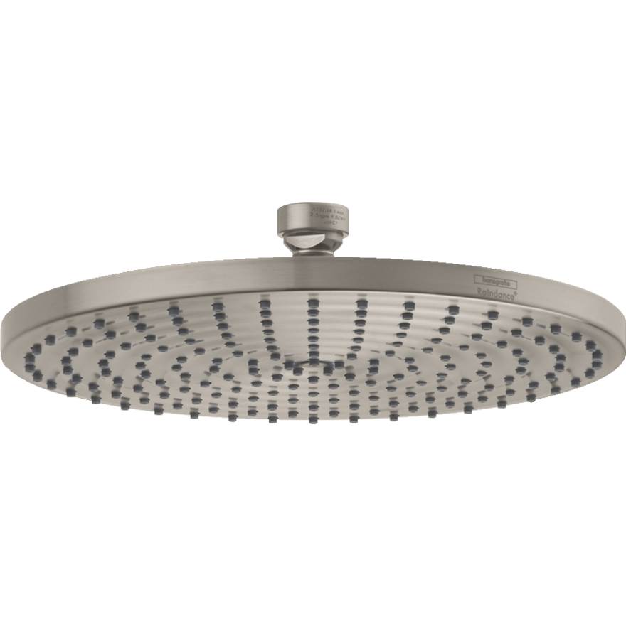 Hansgrohe - Raindance S Showerhead 240 1-Jet PowderRain, 1.75 GPM in Brushed Nickel - Brushed Nickel