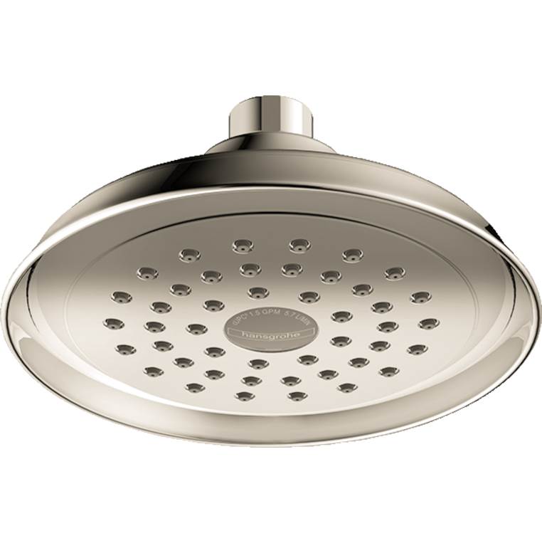 Hansgrohe - Joleena Showerhead 150 1-Jet, 2.5 GPM in Polished Nickel - Polished Nickel