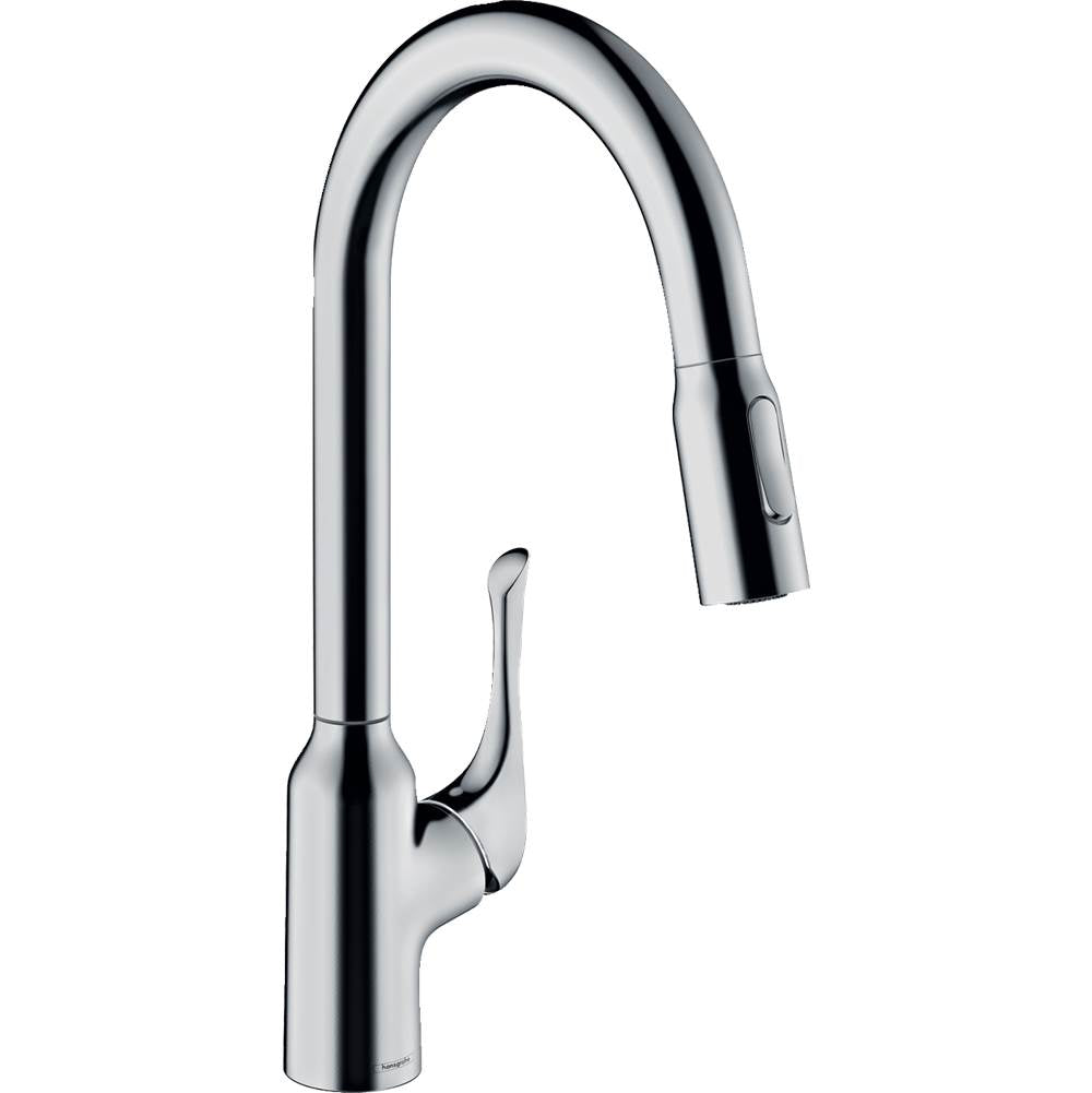 Hansgrohe - Allegro N HighArc Kitchen Faucet, 2-Spray Pull-Down, 1.75 GPM in Chrome - Chrome