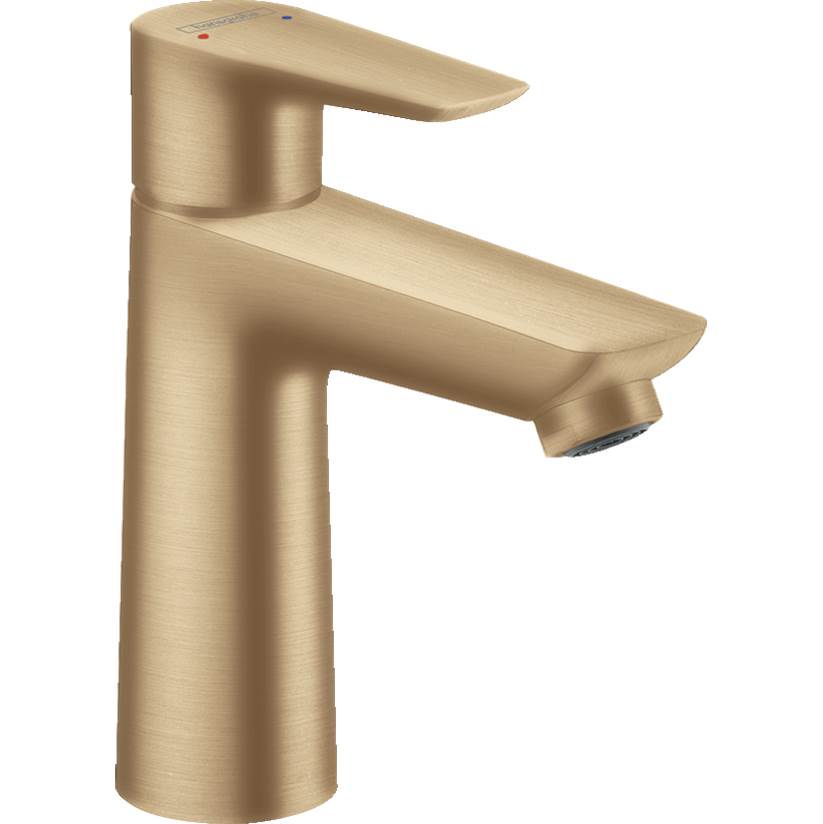 Hansgrohe - Talis E Single-Hole Faucet 110 with Pop-Up Drain, 1.2 GPM in Brushed Bronze - Brushed Bronze