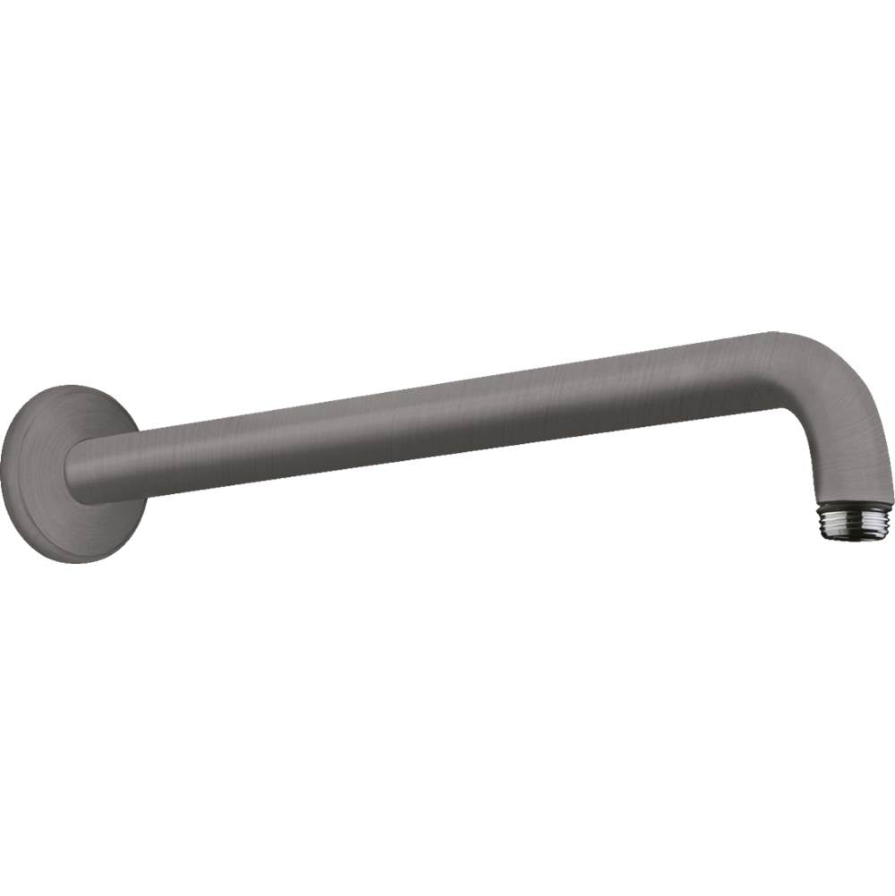 Hansgrohe - Showerarm Raindance 15'' in Brushed Black Chrome - Brushed Black Chrome