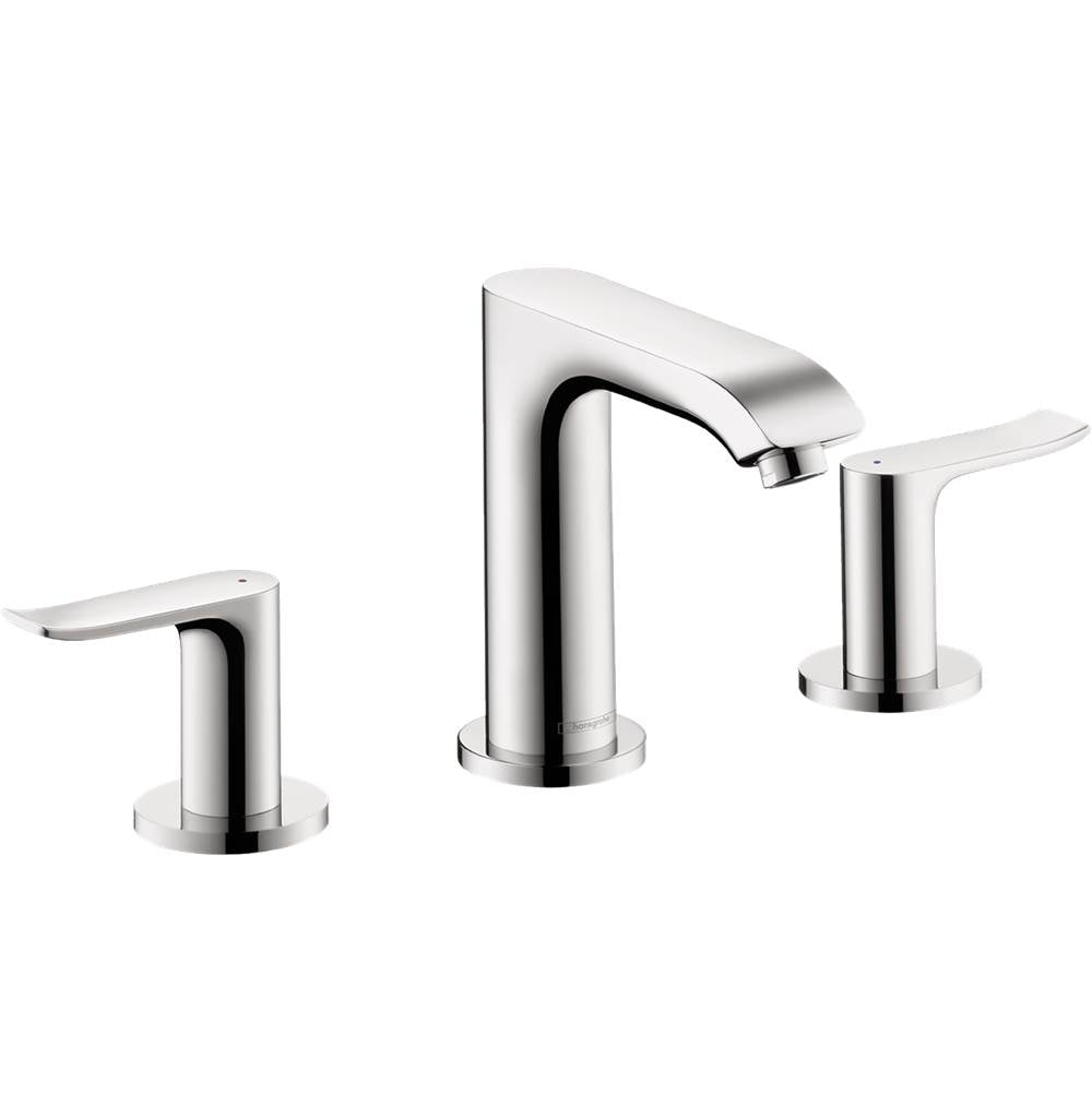 Hansgrohe - Metris Widespread Faucet 100 with Pop-Up Drain, 0.5 GPM in Chrome - Chrome