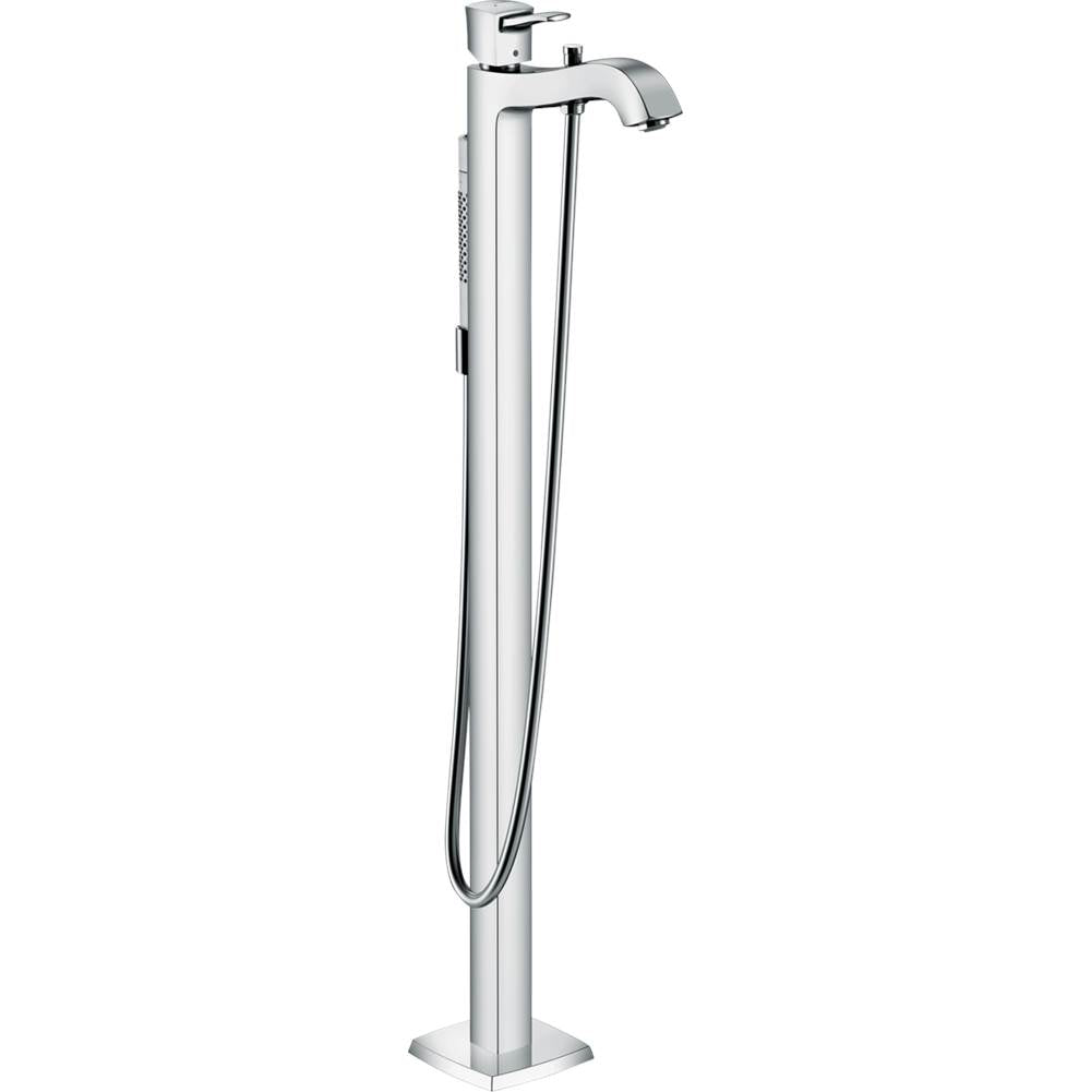 Hansgrohe - Metropol Classic Freestanding Tub Filler Trim with 1.75 GPM Handshower in Chrome - Chrome