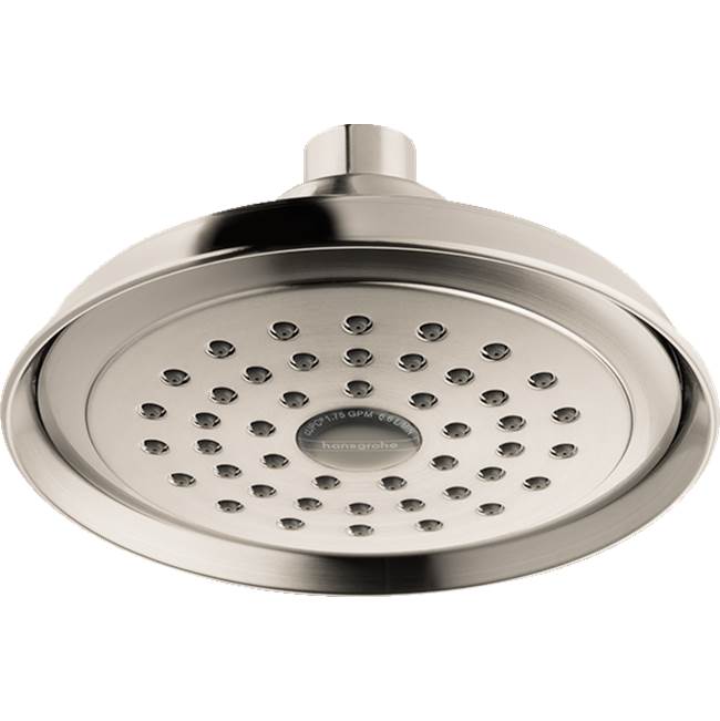 Hansgrohe - Joleena Showerhead 150 1-Jet, 1.75 GPM in Brushed Nickel - Brushed Nickel