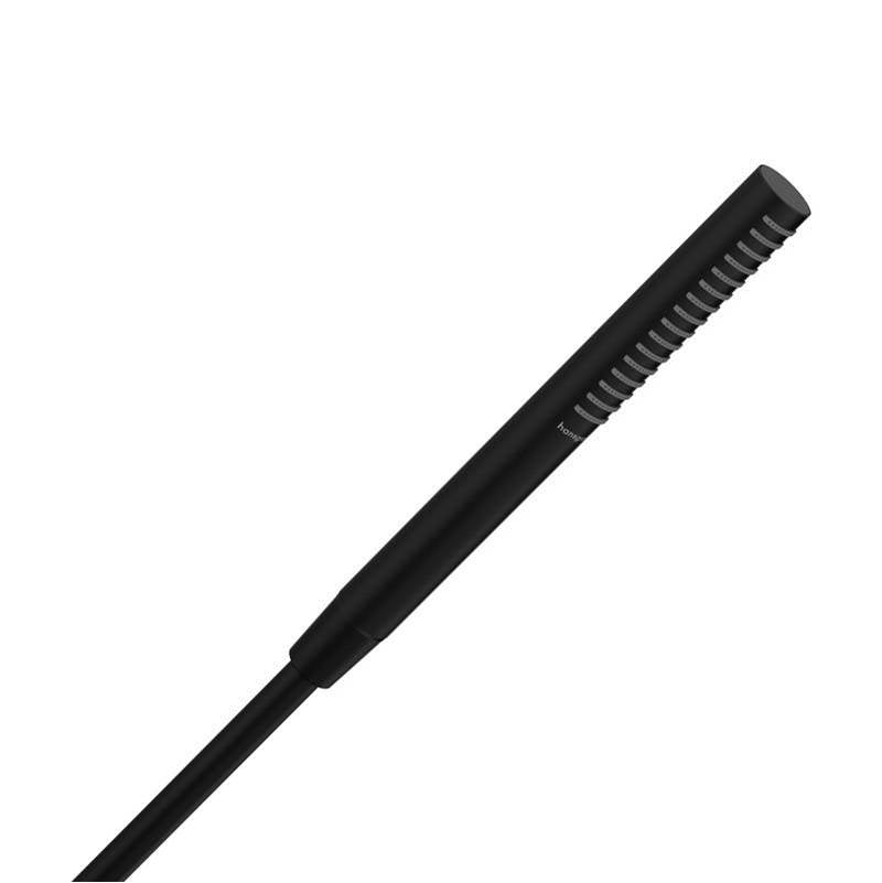 Hansgrohe - Pulsify S Baton Handshower 100 1-Jet, 1.75 GPM in Matte Black - Matte Black