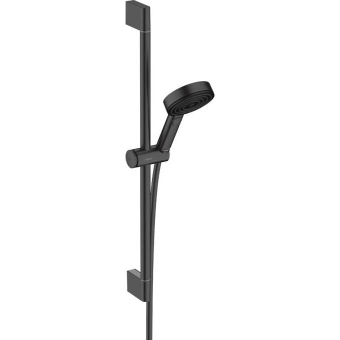 Hansgrohe - Pulsify S Wallbar Set 105 Select 3-Jet 24'', 1.75 GPM in Matte Black - Matte Black