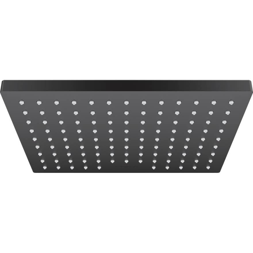 Hansgrohe - Vernis Shape Showerhead 230 1-Jet, 2.5 GPM in Matte Black - Matte Black