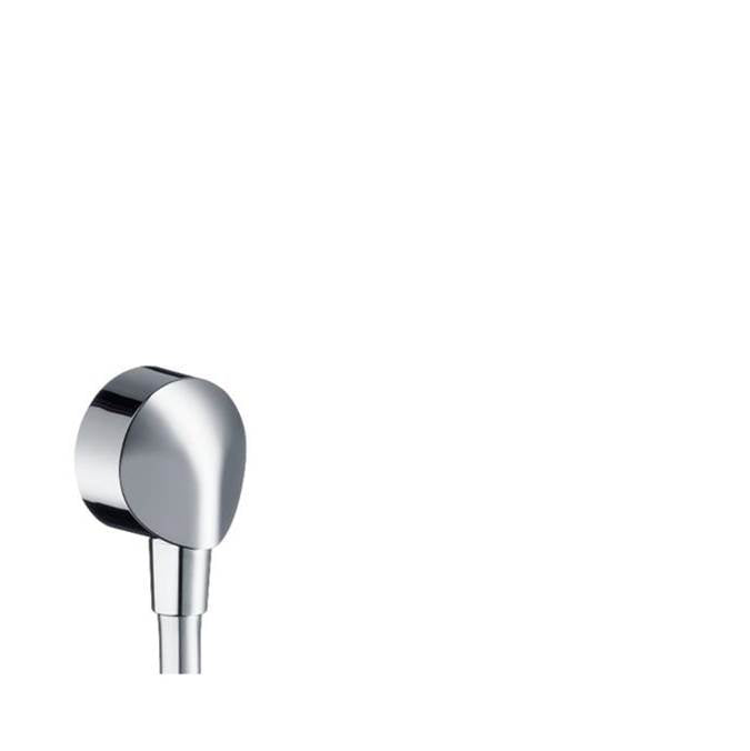 Hansgrohe - FixFit Wall Outlet with Check Valves in Chrome - Chrome