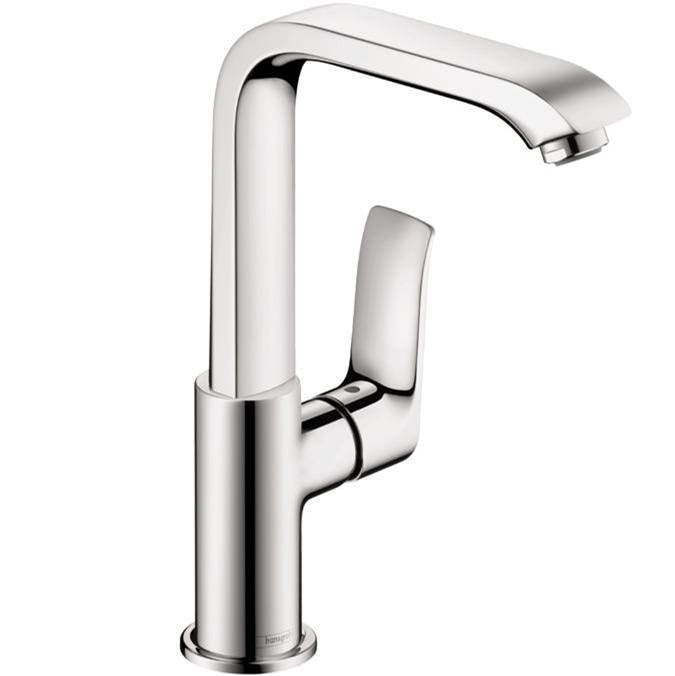 Hansgrohe - Metris Single-Hole Faucet 230 with Swivel Spout and Pop-Up Drain, 1.2 GPM in Chrome - Chrome