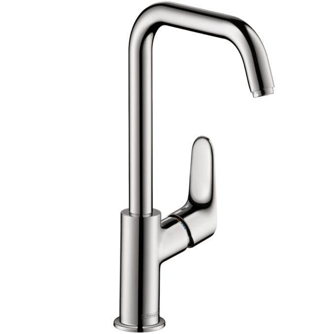 Hansgrohe - Focus Single-Hole Faucet 240 with Swivel Spout and Pop-Up Drain, 1.2 GPM in Chrome - Chrome