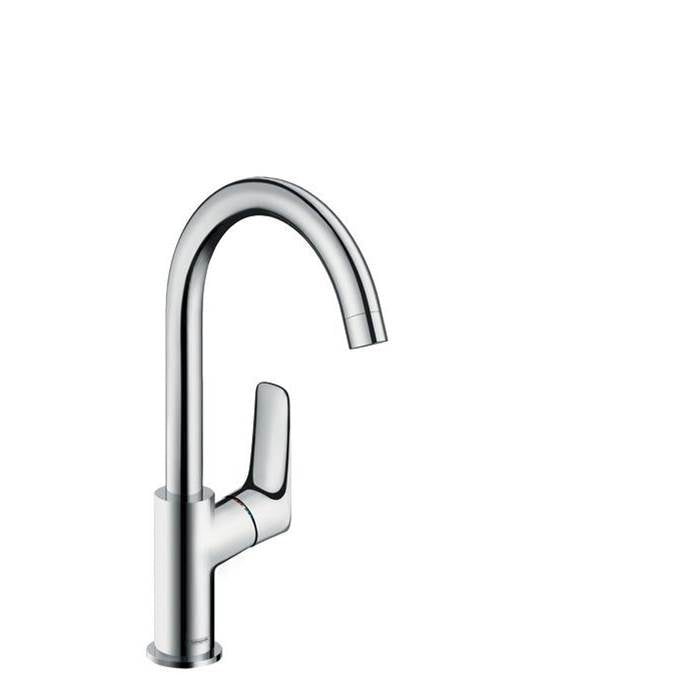 Hansgrohe - Logis Single-Hole Faucet 210 with Swivel Spout and Pop-Up Drain, 1.2 GPM in Chrome - Chrome