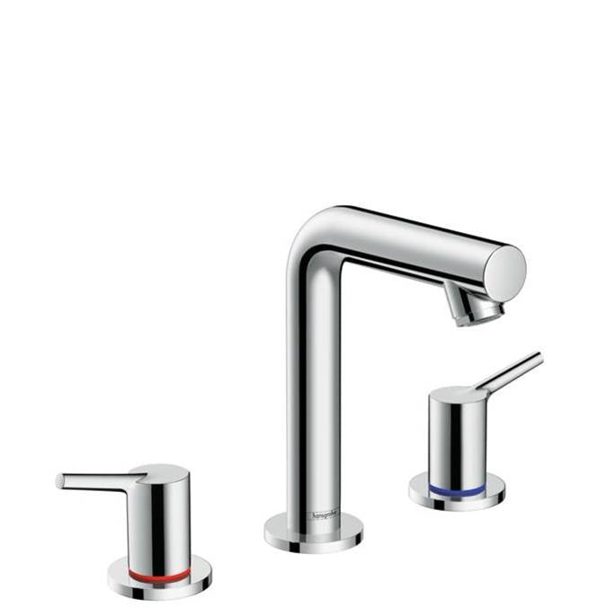 Hansgrohe - Talis S Widespread Faucet 150 with Pop-Up Drain, 1.2 GPM in Chrome - Chrome