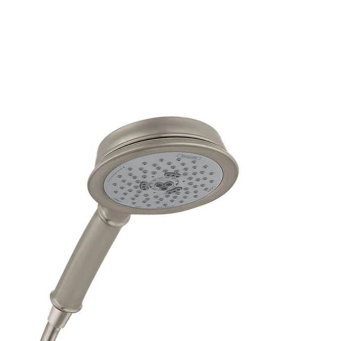 Hansgrohe - Croma 100 Classic Handshower 3-Jet, 1.8 GPM in Brushed Nickel - Brushed Nickel