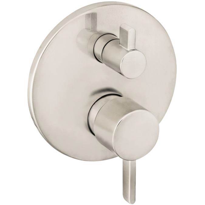 Hansgrohe - Ecostat Pressure Balance Trim S with Diverter in Brushed Nickel - Brushed Nickel