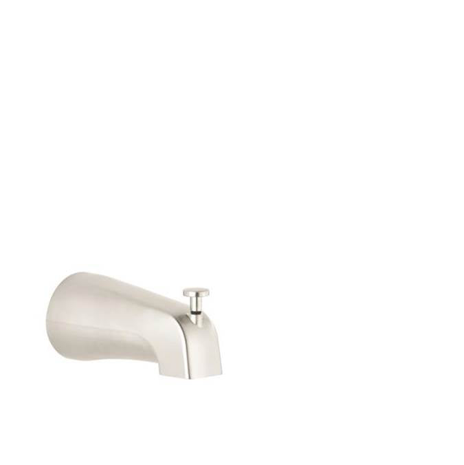Hansgrohe - Commercial Tub Spout with Diverter in Brushed Nickel - Brushed Nickel