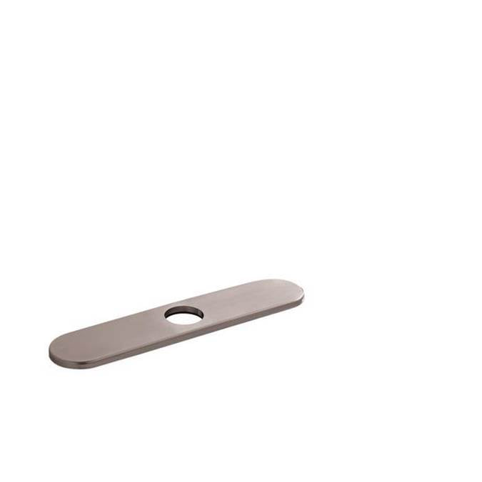 Hansgrohe - Base Plate for Single-Hole Kitchen Faucets, 10'' in Steel Optic - Steel Optic