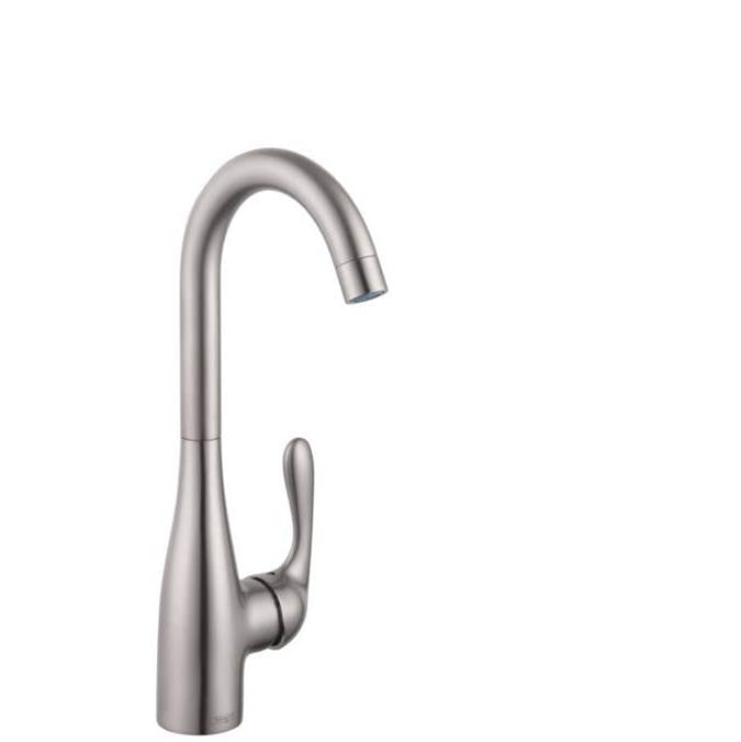 Hansgrohe - Allegro E Bar Faucet, 1.5 GPM in Steel Optic - Steel Optic