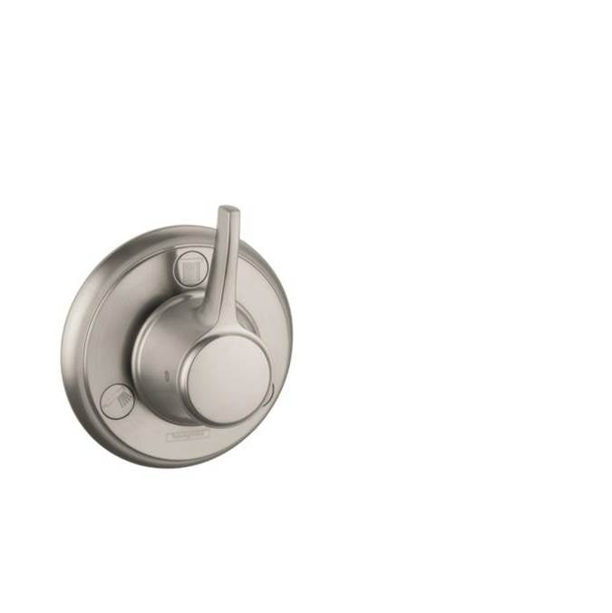 Hansgrohe - Ecostat Classic Diverter Trim Trio/Quattro in Brushed Nickel - Brushed Nickel