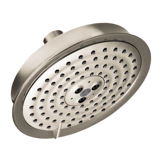 Hansgrohe - Raindance Classic Showerhead 150 3-Jet, 2.5 GPM in Brushed Nickel - Brushed Nickel