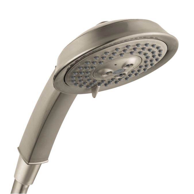 Hansgrohe - Raindance Classic Handshower 100 3-Jet, 2.5 GPM in Brushed Nickel - Brushed Nickel