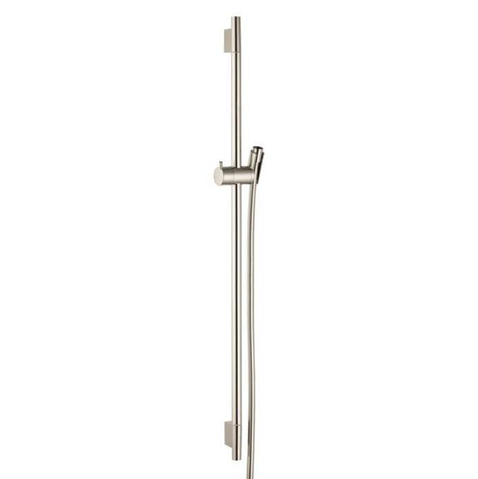 Hansgrohe - Unica Wallbar S, 24'' in Brushed Nickel - Brushed Nickel