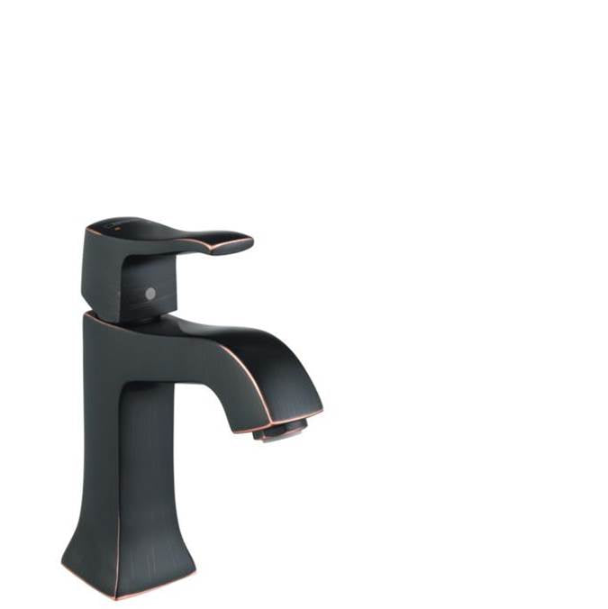 Hansgrohe - Metris C Single-Hole Faucet 100 with Pop-Up Drain, 1.2 GPM in Rubbed Bronze - Rubbed Bronze