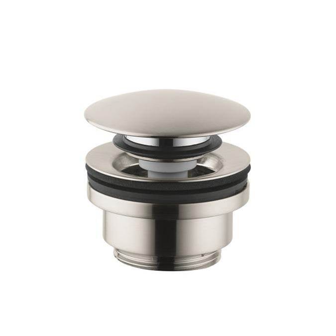 Hansgrohe - Push-Open Sink Drain in Brushed Nickel - Brushed Nickel