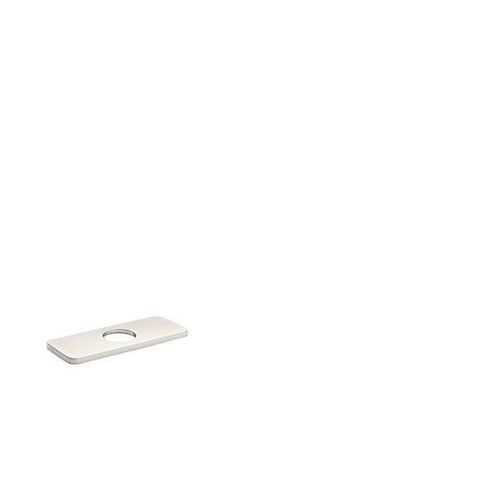 Hansgrohe - E&S Accessories Base Plate for Modern Single-Hole Faucets, 6'' in Brushed Nickel - Brushed Nickel