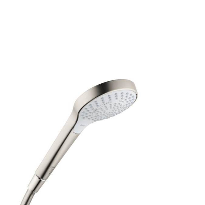 Hansgrohe - Croma Select S Handshower 110 3-Jet, 1.75 GPM in Brushed Nickel - Brushed Nickel