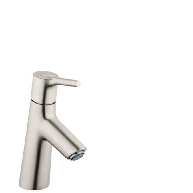 Hansgrohe - Talis S Single-Hole Faucet 80 with Pop-Up Drain, 1.2 GPM in Brushed Nickel - Brushed Nickel