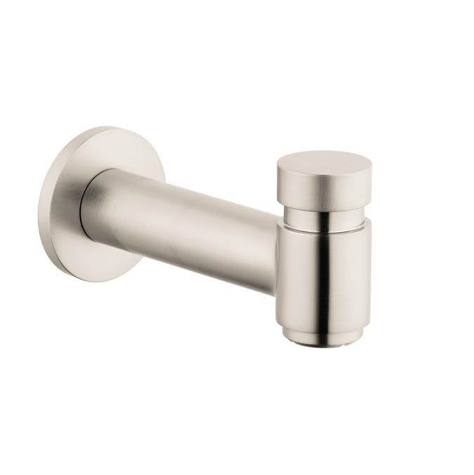 Hansgrohe - Talis S Tub Spout with Diverter in Brushed Nickel - Brushed Nickel