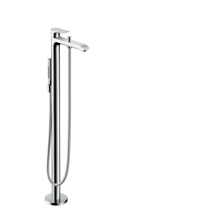 Hansgrohe - Metris Freestanding Tub Filler Trim with 1.75 GPM Handshower in Chrome - Chrome