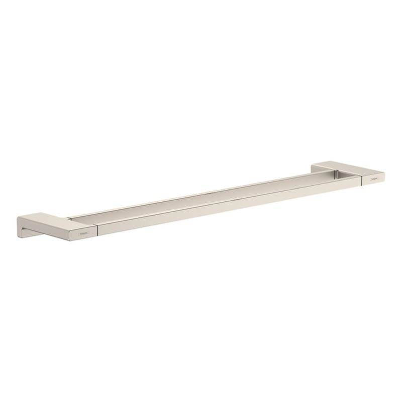 Hansgrohe - AddStoris Double Towel Bar in Brushed Nickel - Brushed Nickel